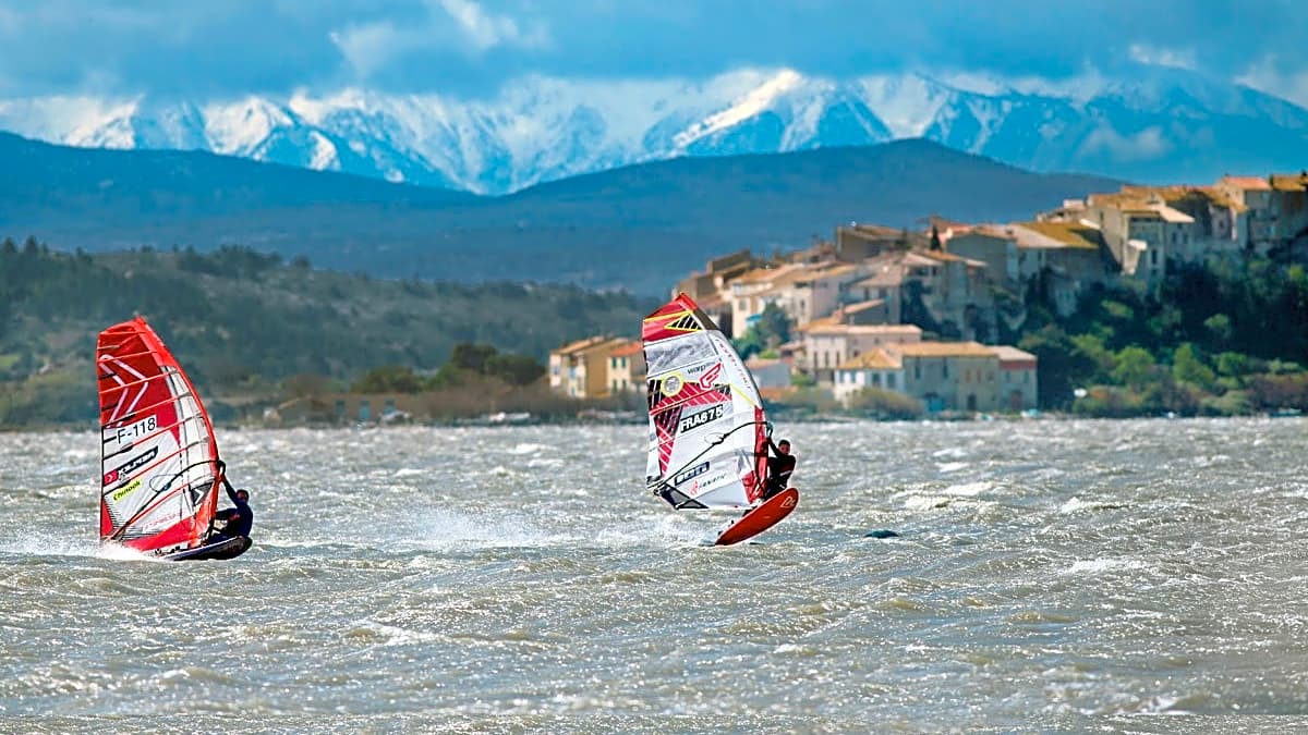 Spotguide Südfrankreich Die besten Windsurfspots von Perpignan bis
