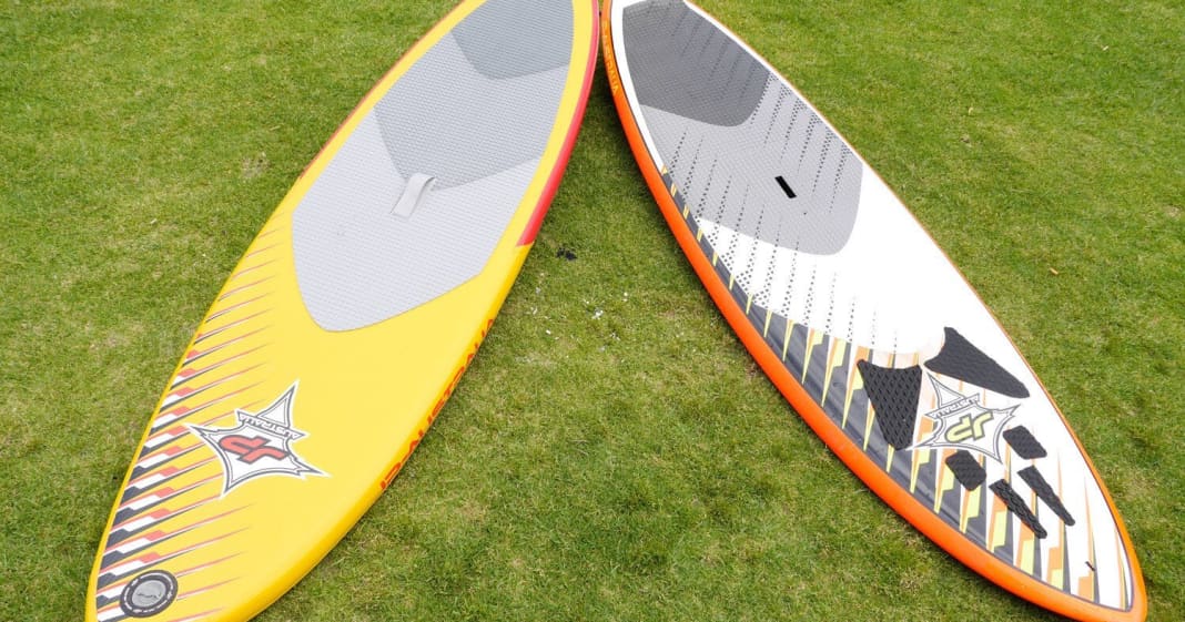 Test WaveSUP Inflatable gegen Hardboard SURF
