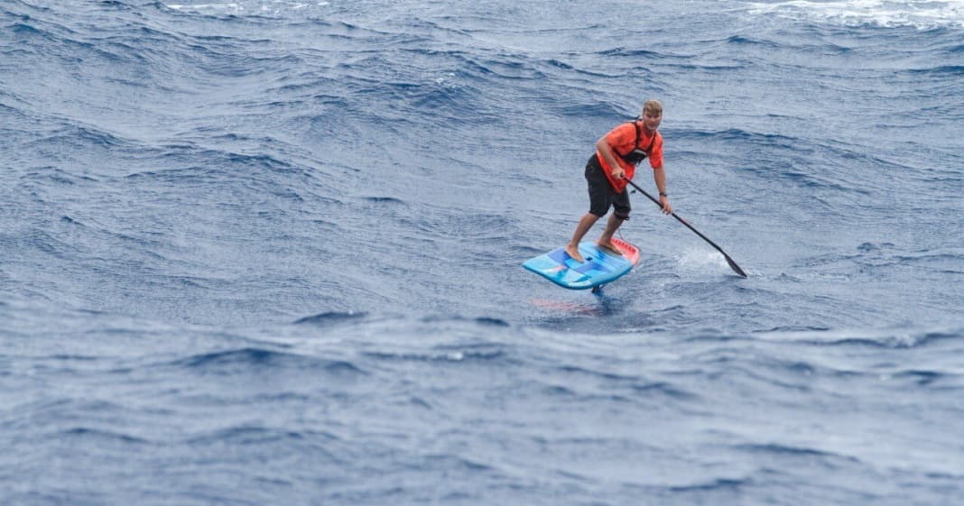 Zane Schweitzer Stellt Weltrekord Mit Sup Foil Auf Surf 6882