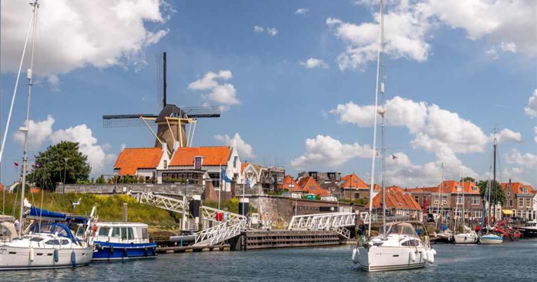 Niederlande-Sieben-Provinzen-sieben-St-dte-Zierikzee-in-Zeeland