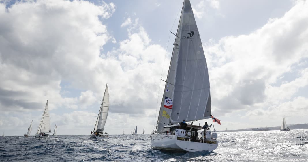 Atlantic Rally for Cruisers ARCJanuaryFlotte segelt in die Karibik