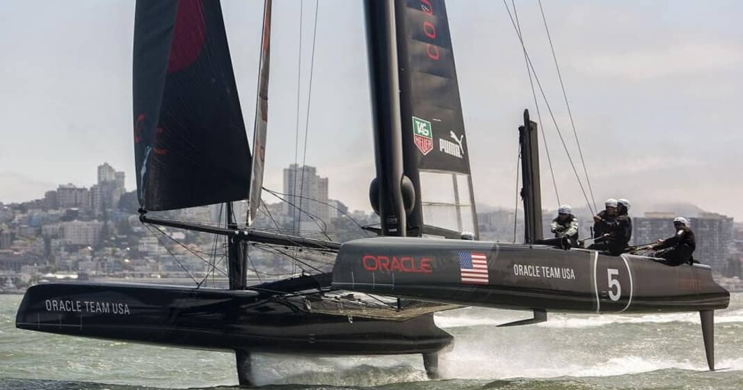 America's Cup: Oracle Team USA tests wings | YACHT