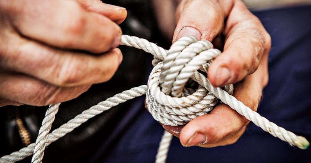 Knoten-Diese-sechs-Knoten-m-ssen-Segler-k-nnen