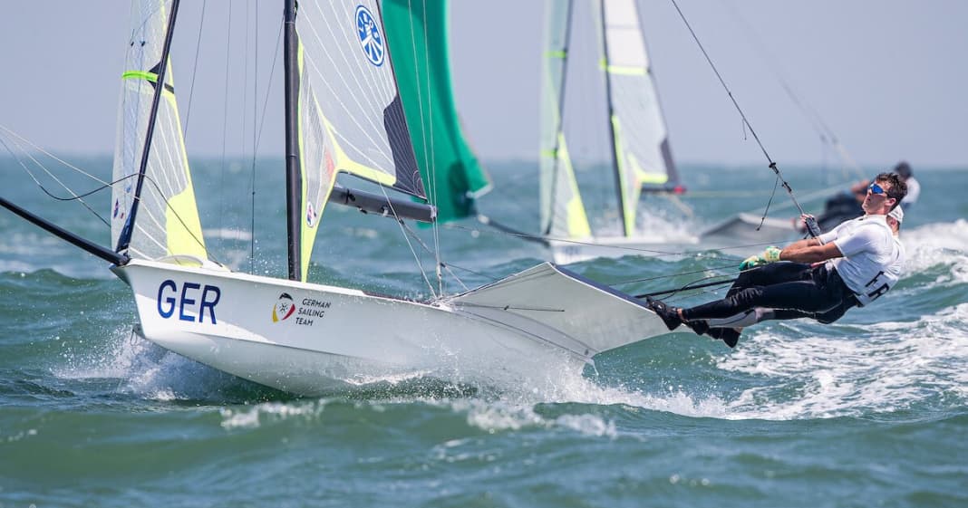 Olympic sailing: Olympic test in Japan: close to the medals, but not ...