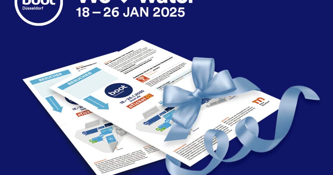 4th advent calendar door Messe Düsseldorf Win tickets to boot