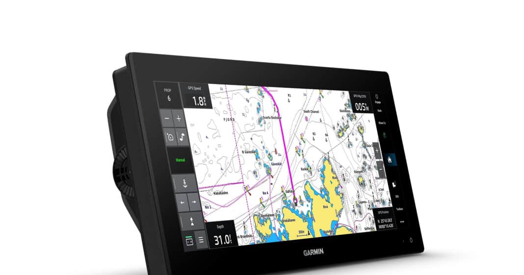 Ultarwide-Kartenplotter-GPSMAP-1523xsv-von-Garmin-bietet-Platz-wie-zwei-Anzeigen