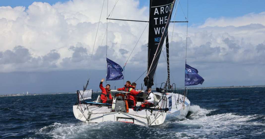 Globe40-Wilde-Fahrt-Burke-und-Fink-in-Weltumseglung-gestartet