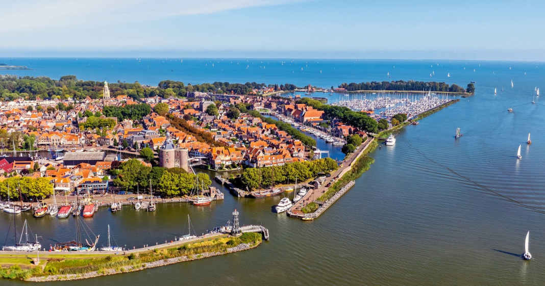 Niederlande-Sieben-Provinzen-sieben-St-dte-Enkhuizen-in-Noord-Holland