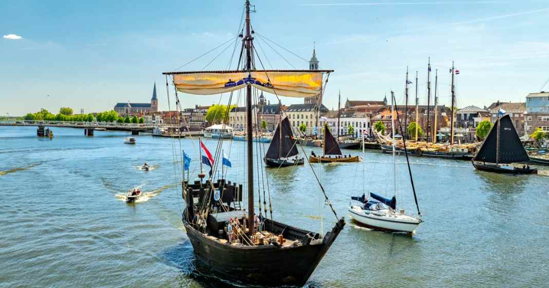 Niederlande-Sieben-Provinzen-sieben-St-dte-Kampen-in-Overijssel