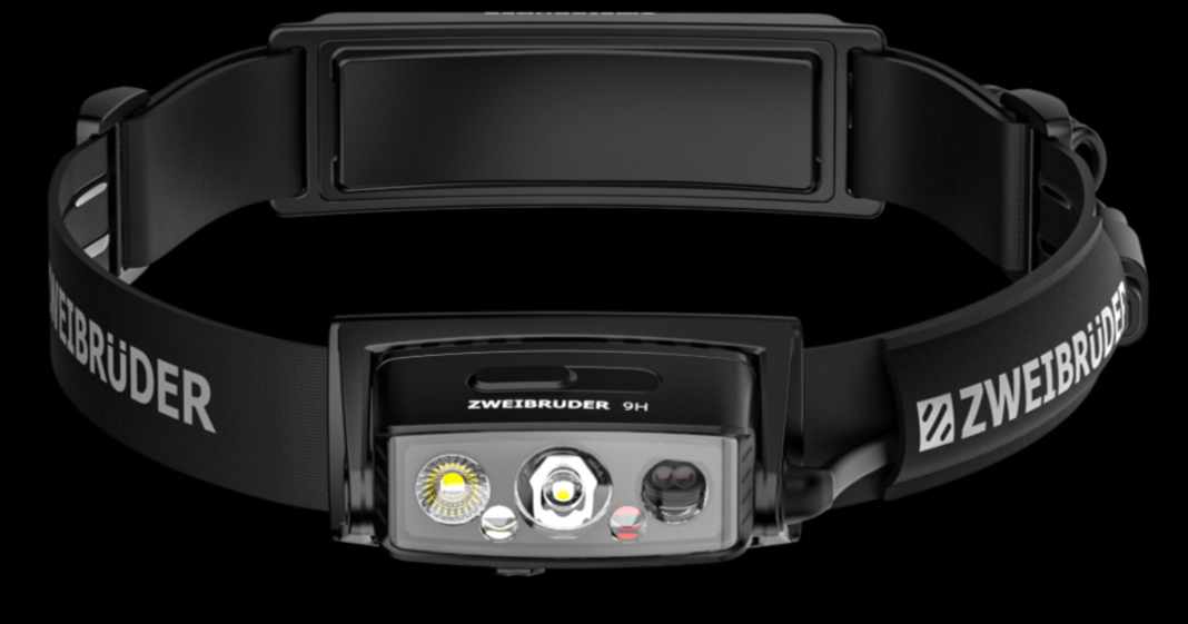 Beleuchtung-Zweibr-der-ZB9H-Stirnlampe-mit-Autofokus-Technologie