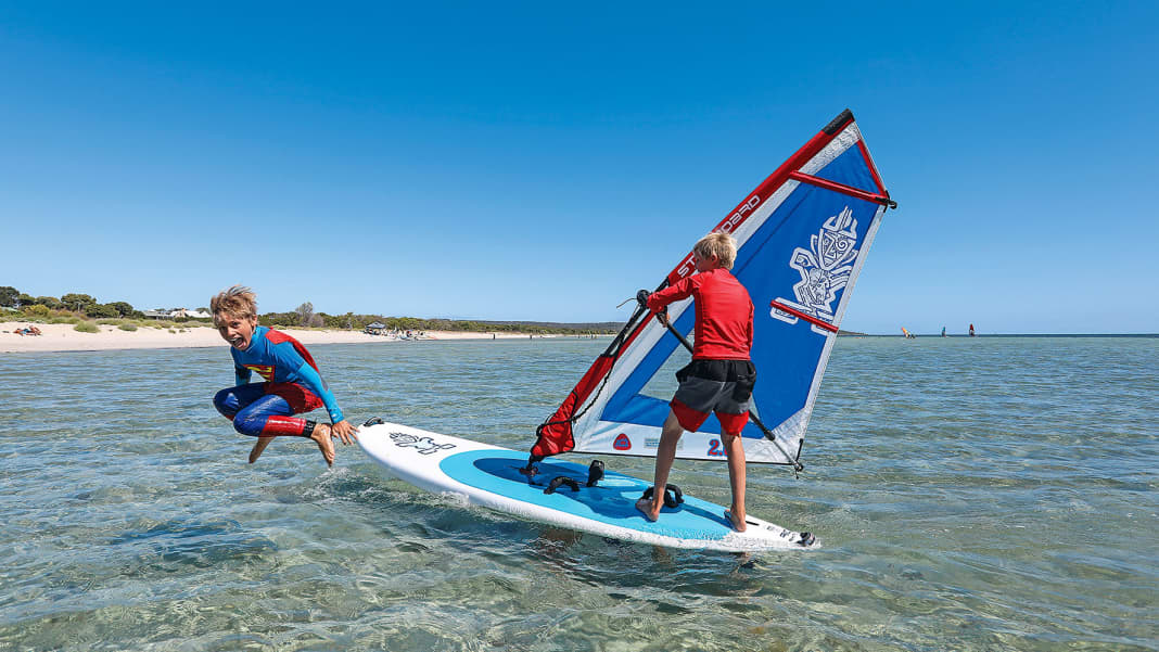Buying advice for children s boards classic cars WindSUPs or junior boards the best windsurf boards for children SURF