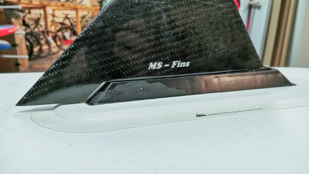Shallow water sup store fin