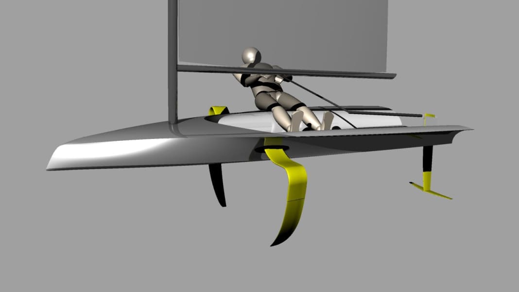 Foiling for beginners Flying dinghy, "as easy as a laser" YACHT