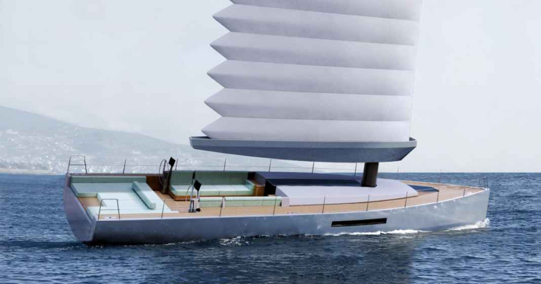 Wisamo-Wingsail-Michelin-Mann-im-Wind-iRigg-auf-Daysailer