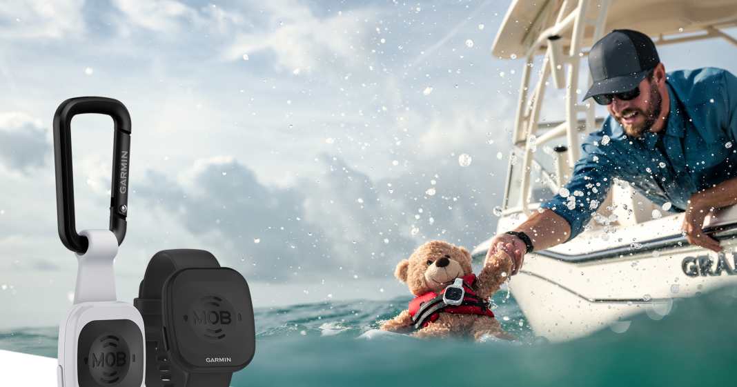 Garmin-OnBoard-Kabelloses-MOB-System-mit-Motorabschaltung