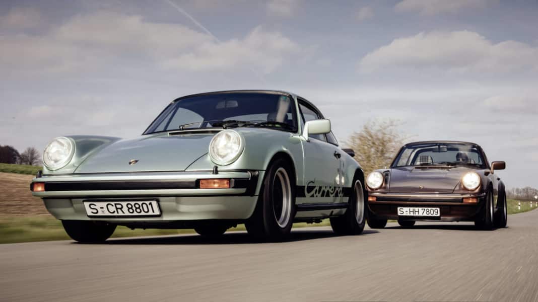Porsche 911 Carrera 3.0 Coupé + Targa: 3-Liter-Auto