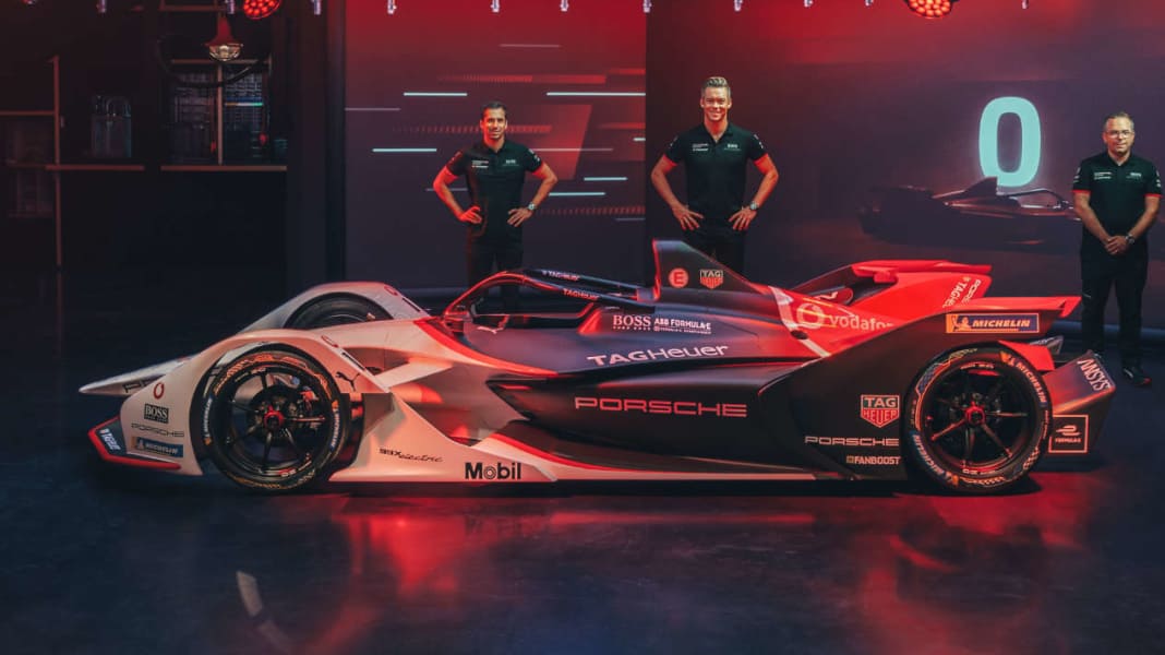 Porsche stellt sein neues Formel E-Fahrzeug 99X vor: In den klassischen Farben