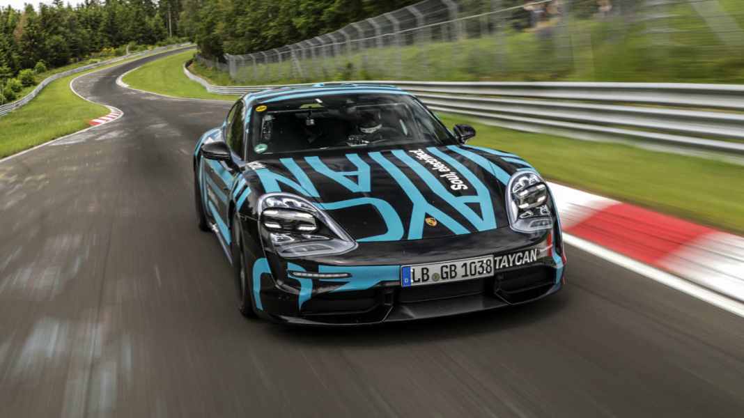 Porsche Taycan holt Rekord auf der Nürburgring-Nordschleife