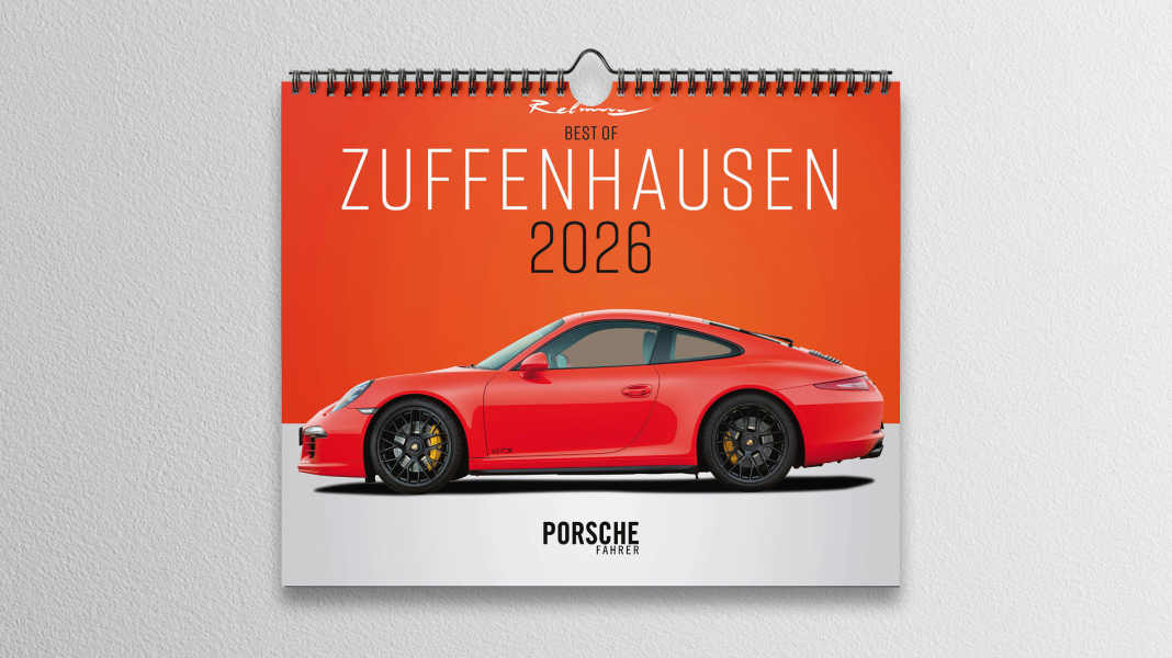 Neuer Porsche-Eintragkalender: Best of Zuffenhausen 2026