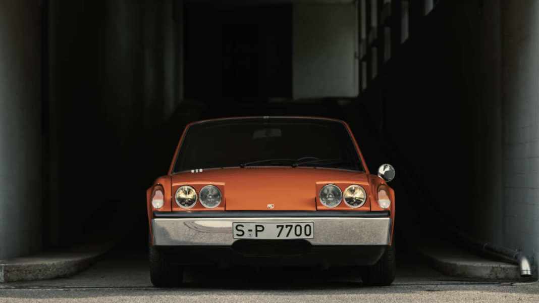 Porsche 914 S mit Achtzylinder-Rennmotor: Maximal Mittelmotor