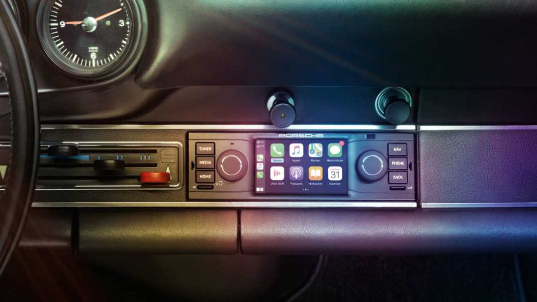 Neue Infotainment-Systeme für Porsche Klassiker