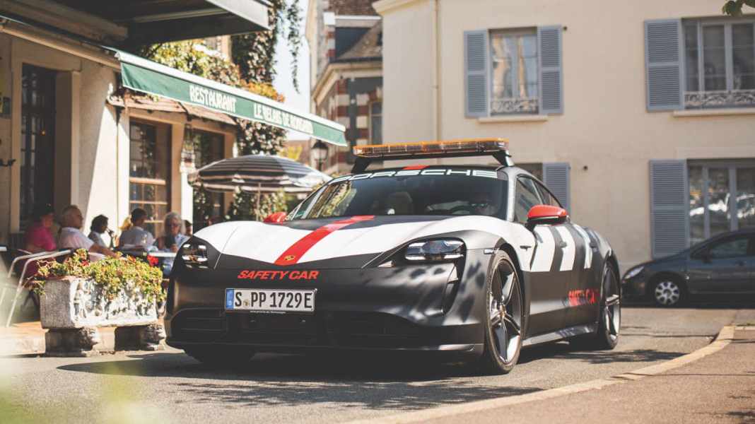 Porsche Taycan im Carrera Cup Deutschland: Mit dem Safety Car nach Le Mans