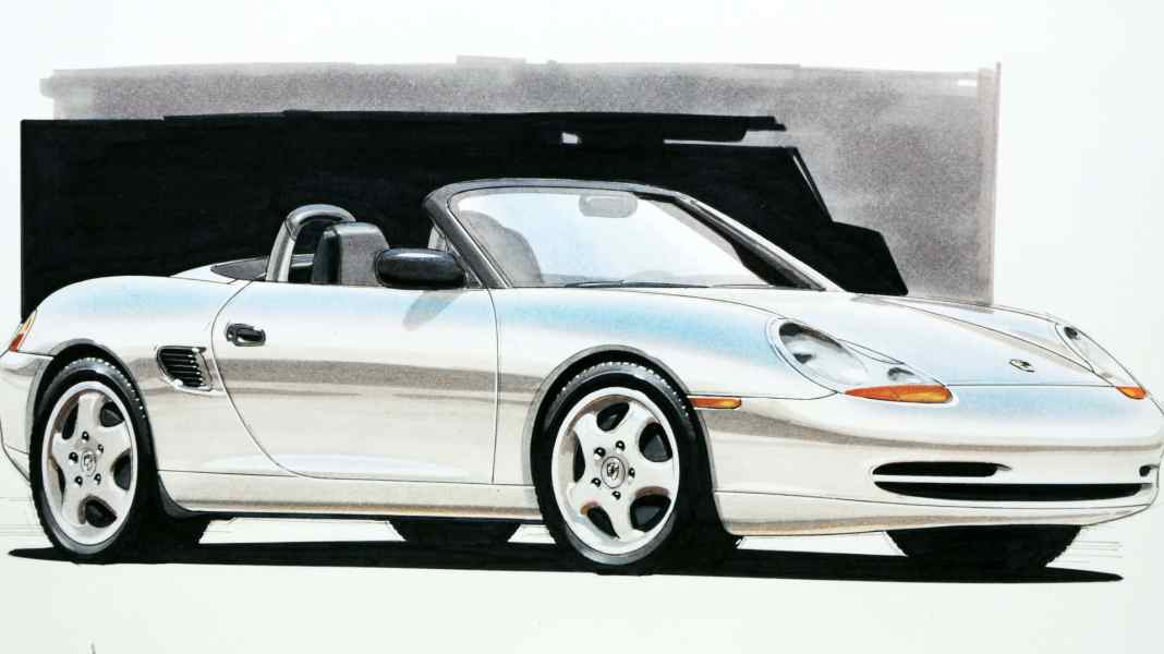 Der Porsche Boxster: Die Studie