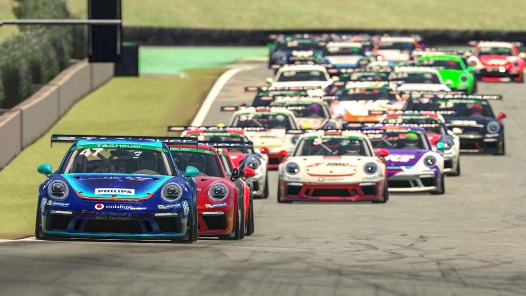 Rogers und Ellis Jr. siegen beim Saisonauftakt des Porsche TAG Heuer Esports Supercup