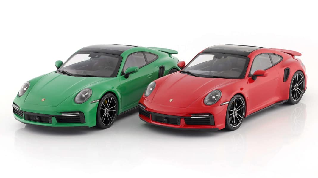 Neue Porsche-Modellautos: 992 Turbo und 991 RSR Race Pig