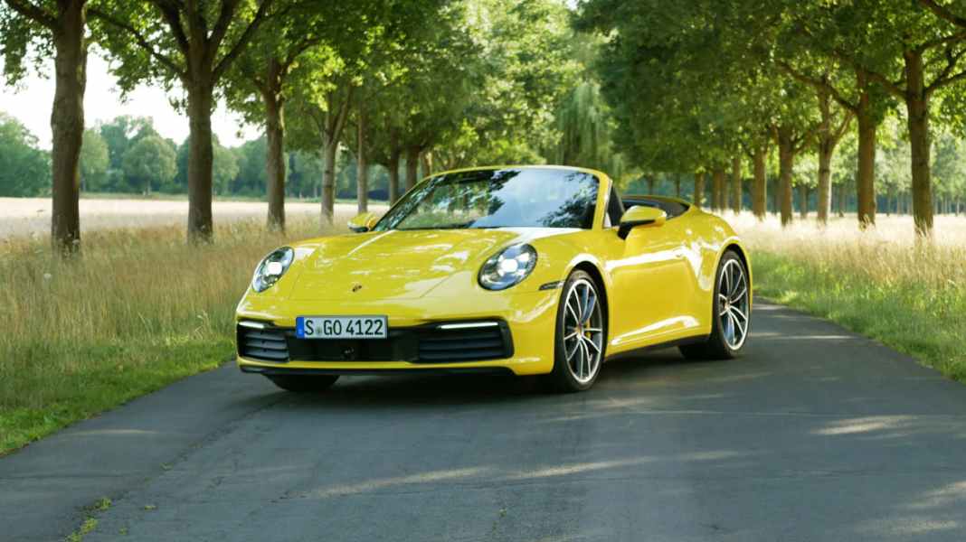 Porsche 911 Carrera Cabrio 992: Eitel Sonnenschein