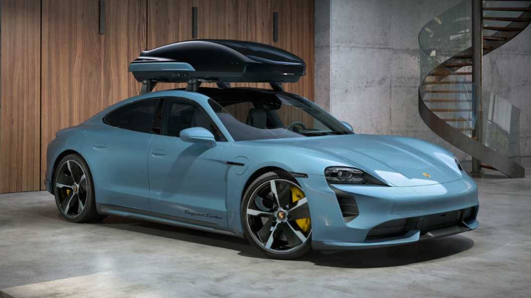 Performance-Dachbox von Porsche Tequipment: Bis 200 km/h möglich