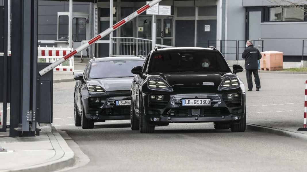 Prototypen des vollelektrischen Porsche Macan: Zwischen digitaler & realer Welt