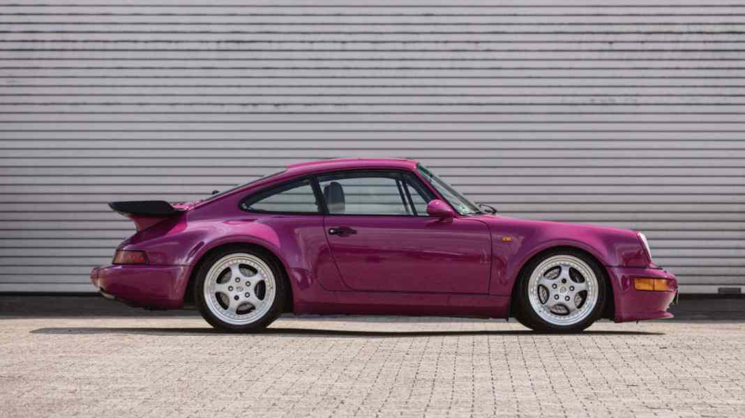 911 TURBO 3.3 TYP 964: Spurensuche in sternrubin