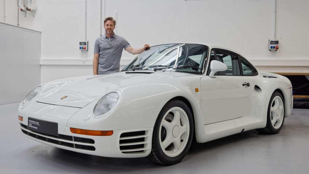 Nick Heidfelds 959 S zu Gast bei Porsche Classic: Werksrestaurierung