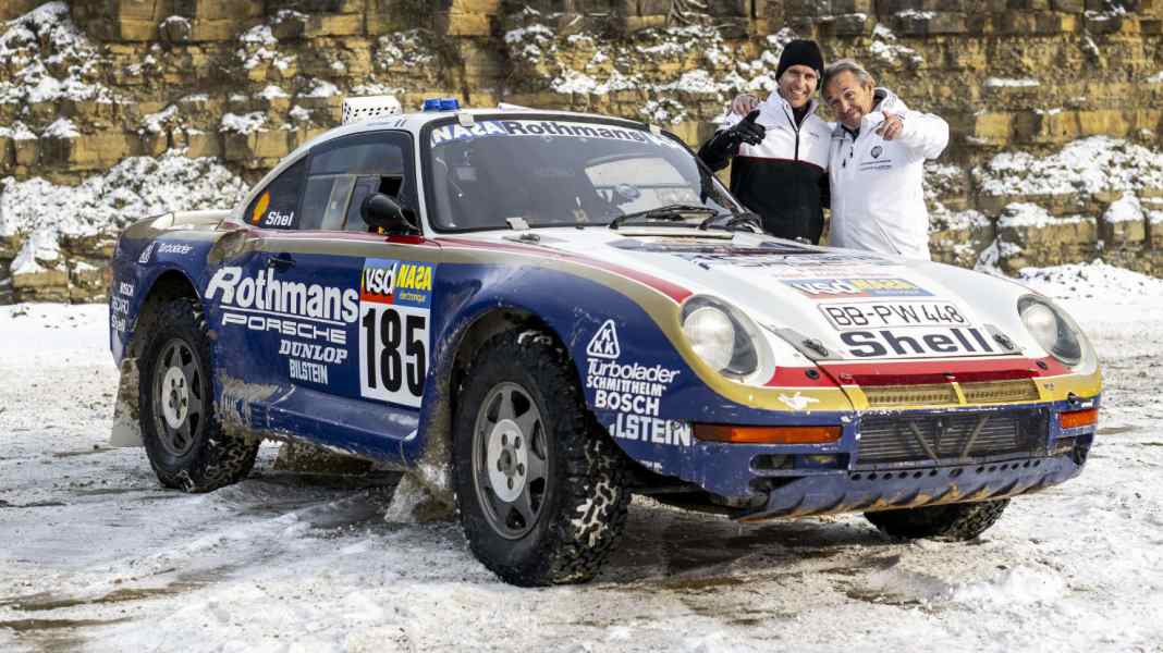 Porsche bewahrt die Geschichte des 959 Paris-Dakar: Wiederinbetriebnahme