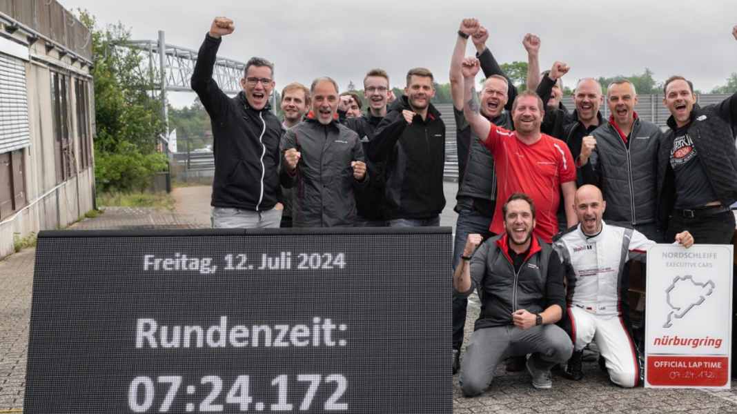 Neuer Panamera erzielt Rekordzeit auf der Nürburgring Nordschleife