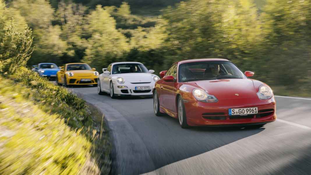 25 Jahre Performance und Leidenschaft: Porsche feiert den 911 GT3