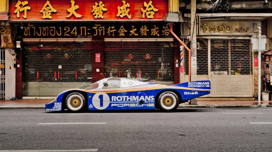 Curvistan Bangkok feiert Geburtstag: Porsche-Ikone 956 LH vor Ort