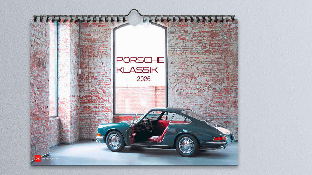 Porsche Klassik 2026: Wandkalender