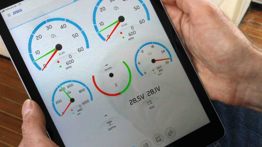 Technik: Volvo Penta Easy Connect - Vom Motor aufs Tablet