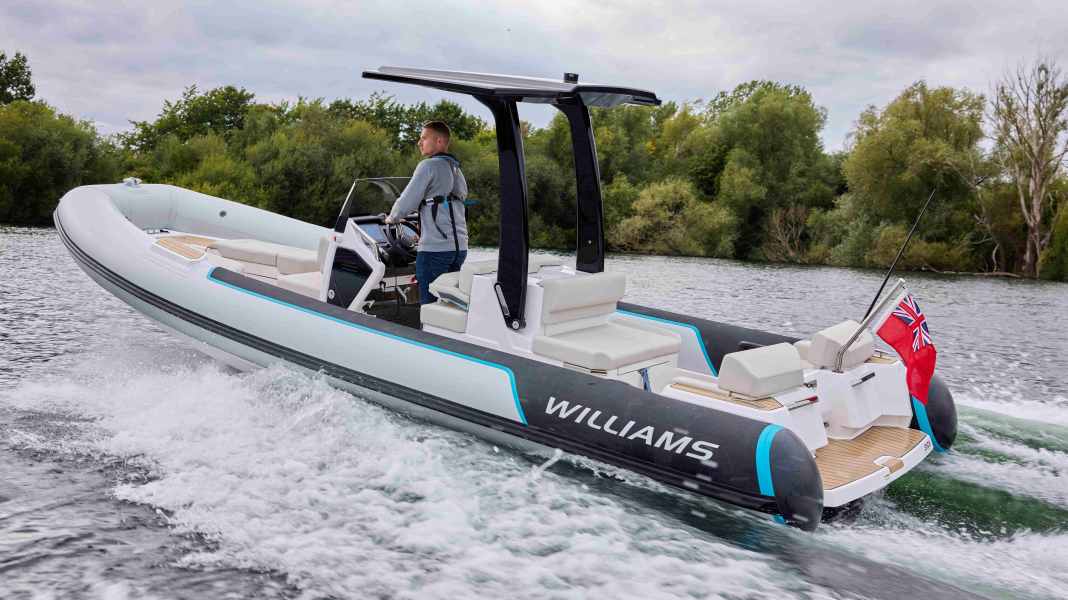 Williams EvoJet 70e: Superyacht tender with electric drive