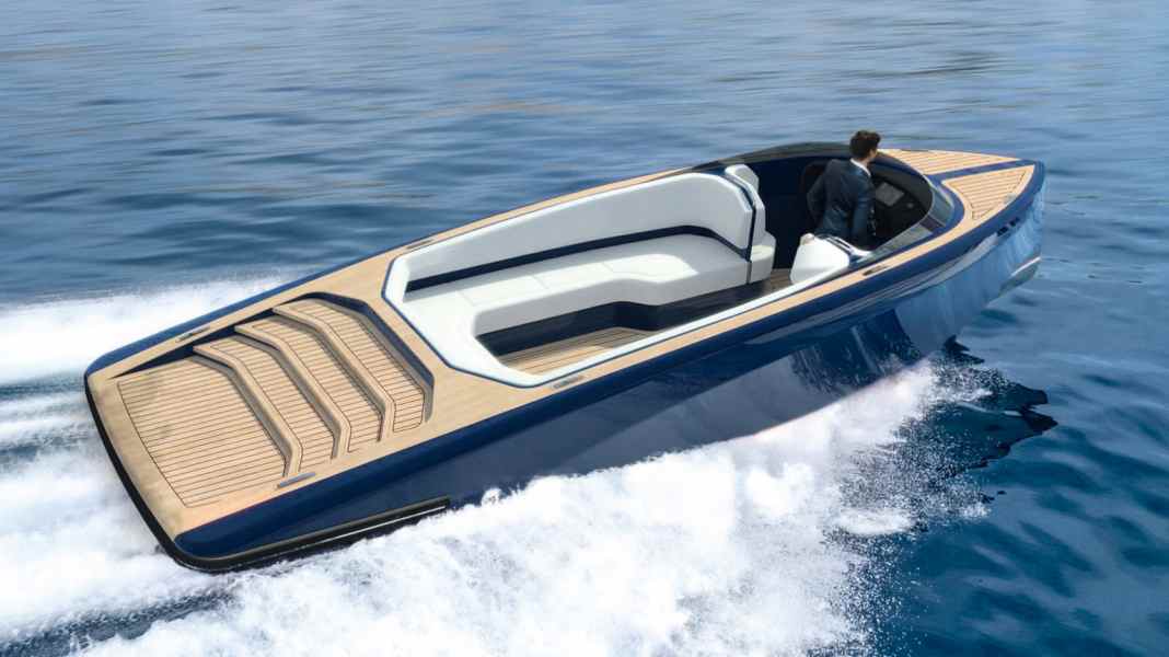 Falcon E8: Eight-metre open is created in cooperation with ThirtyC Design