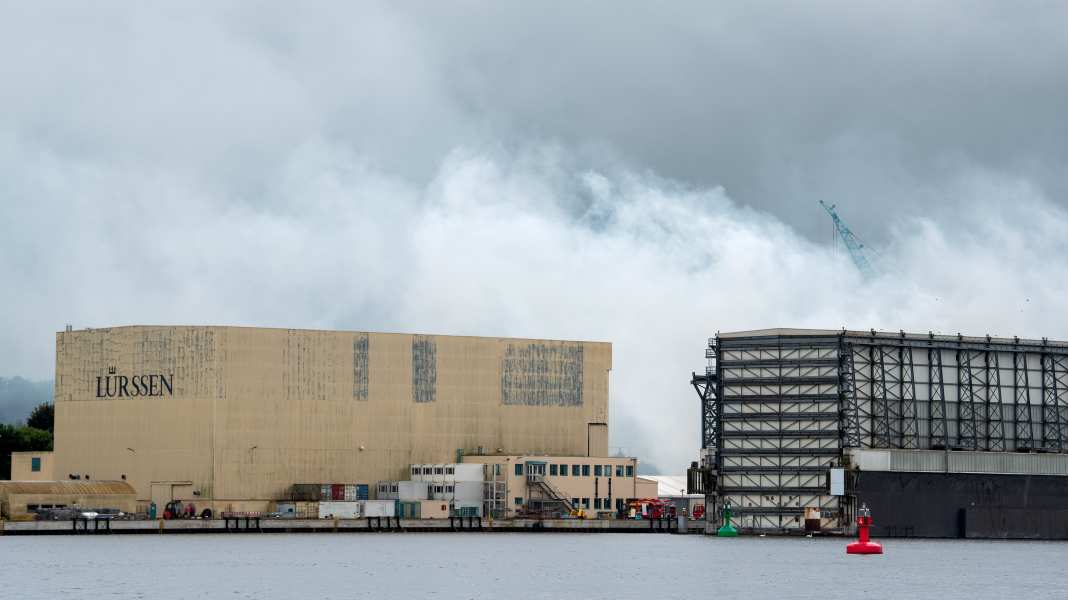 Damage running into millions: Consequences of the major fire at the Lürssen shipyard