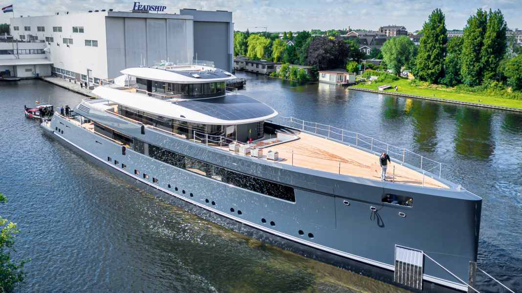Feadship: 60-metre yacht comes with solar panels and plantation teak