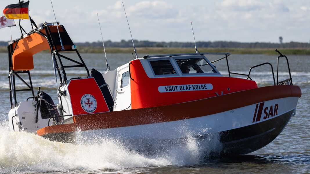 Sea rescue: The DGzRS's new 8.4-metre class shows what it can do
