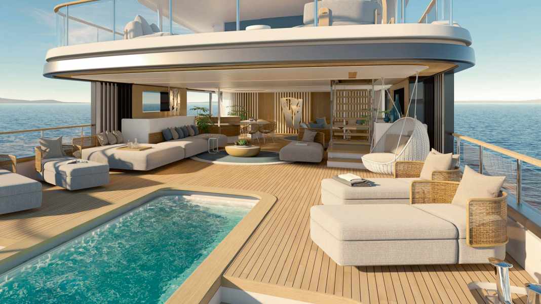 Benetti: Motopanfilo 45M kommt mit Mega-Veranda und Infinitypool