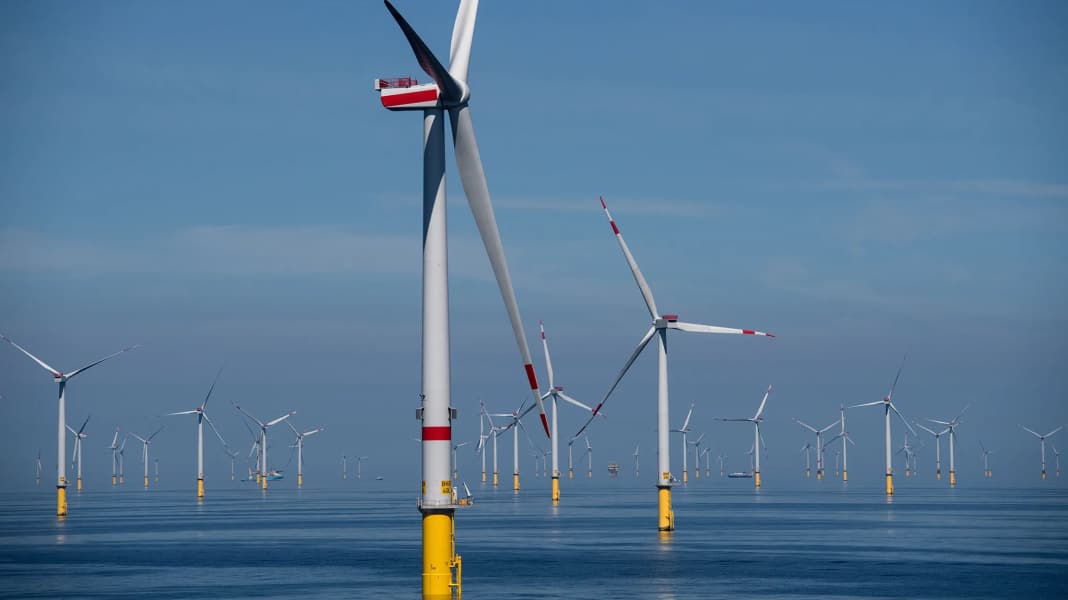 Mare del Nord tedesco e Mar Baltico: parchi eolici offshore - navigazione completamente vietata