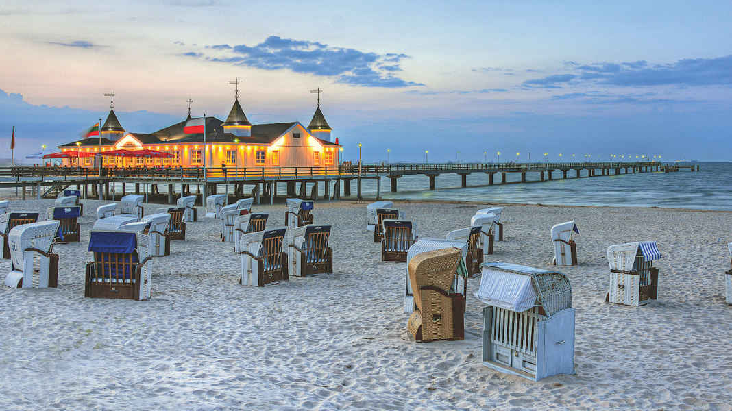 Usedom - Schilf und Strand