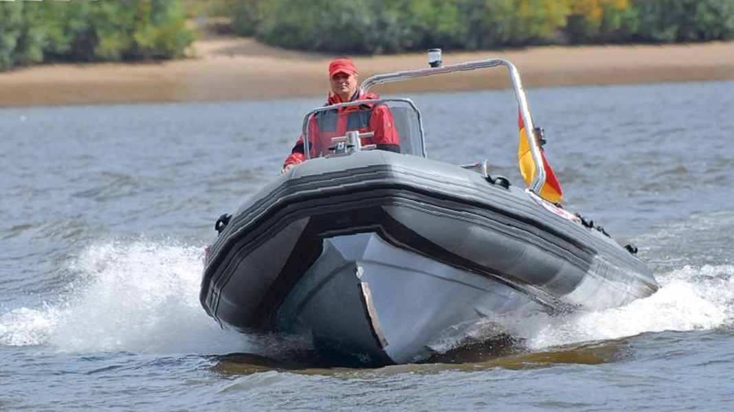 Boat test - Inflated grey import