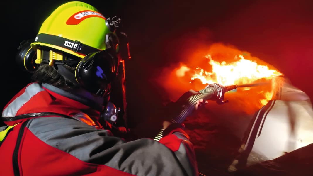 Fire in Rostock city harbour: Was it arson?